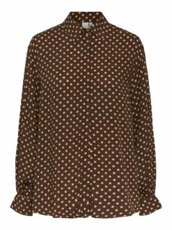 Y.A.S YASDOTTI OVERHEMD -Outlet Y.A.S Store 26030235 TortoiseShell 1028444 001