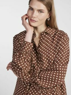 Y.A.S YASDOTTI OVERHEMD -Outlet Y.A.S Store 26030235 TortoiseShell 1028444 006