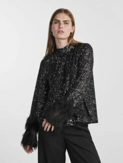 Y.A.S YASFLOW TOP MET LANGE MOUWEN