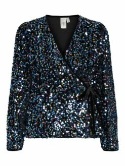 Y.A.S YASKILLO WIKKELTOP -Outlet Y.A.S Store 26031699 Black 1060726 001