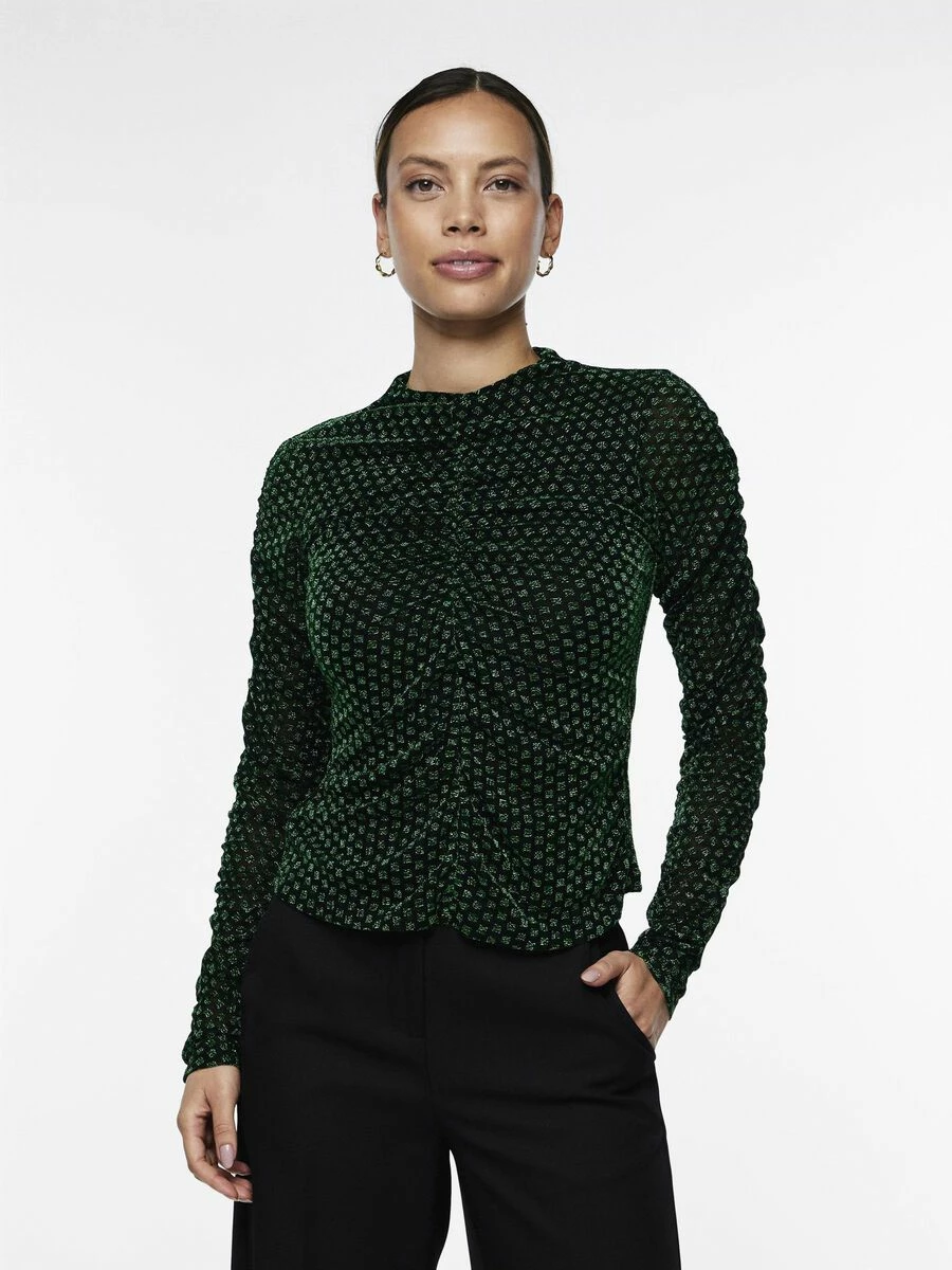 Y.A.S YASGRIDO TOP MET LANGE MOUWEN 1 Y.A.S YASGRIDO TOP MET LANGE MOUWEN